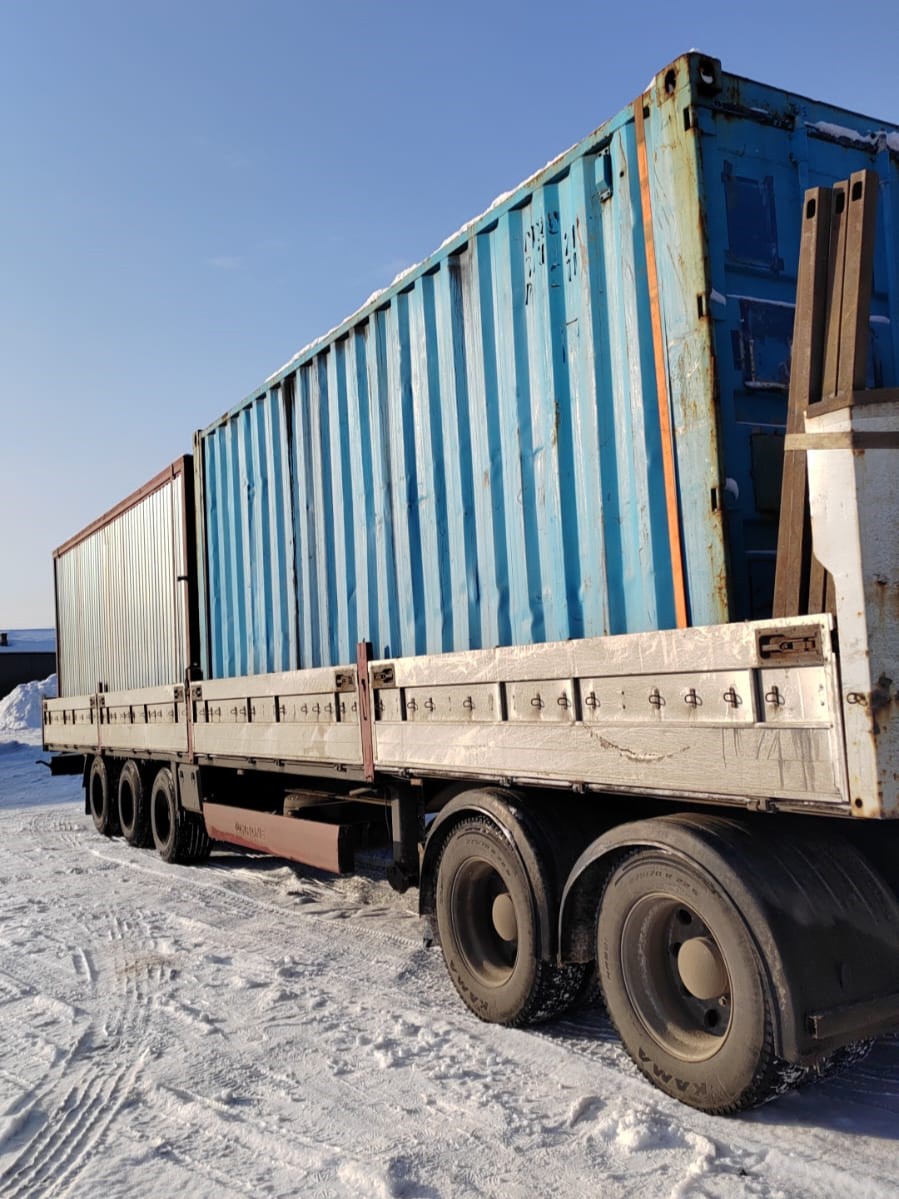 Перевозка бытовок из Вологды в Архангельскую область